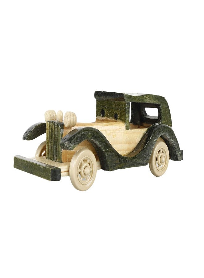 Sri Balajee Bangles Wooden Vintage Classic Vehicle Car Toy (8) (Brown) - Image 4